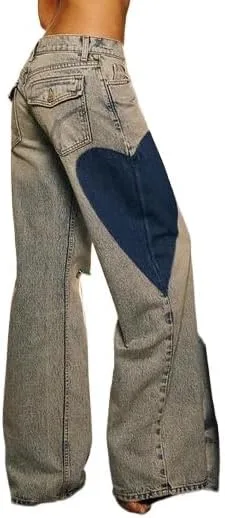 Джинсы женские Side Seam Low Waist, прямой крой, эффект потертости Sudiup
Джинсы женские Side Seam Low Waist, прямой крой, эффект потертости Sudiup