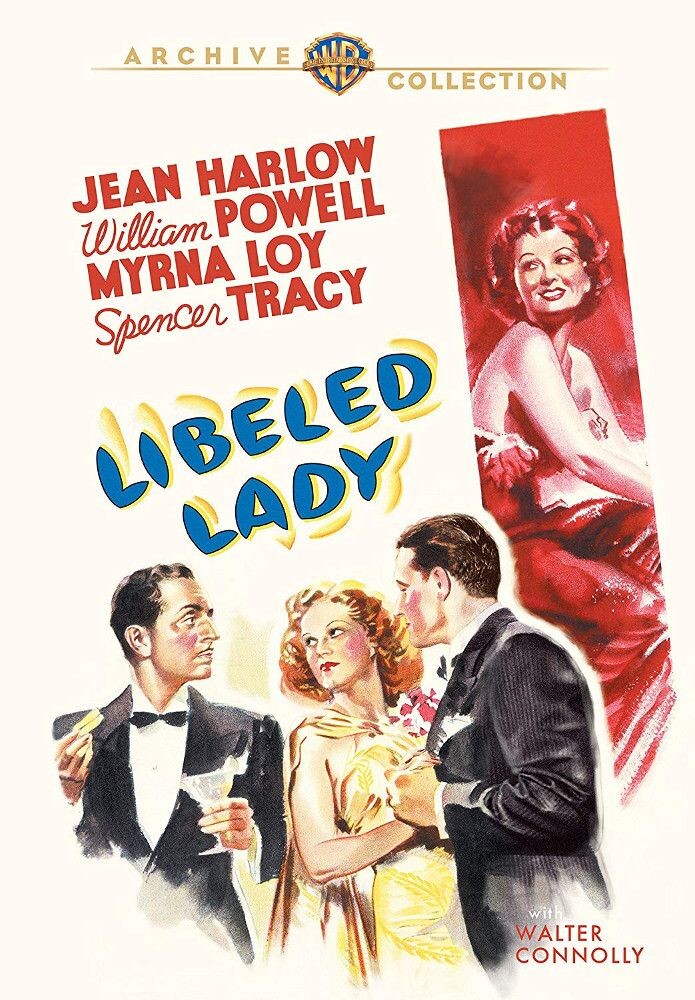 Диск DVD Libeled Lady
Диск DVD Libeled Lady