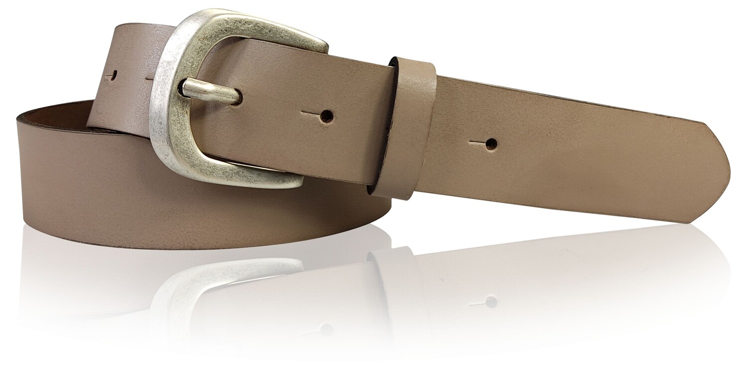 Кожаный ремень FRONHOFER, серо коричневый 
Кожаный ремень FRONHOFER, серо коричневый