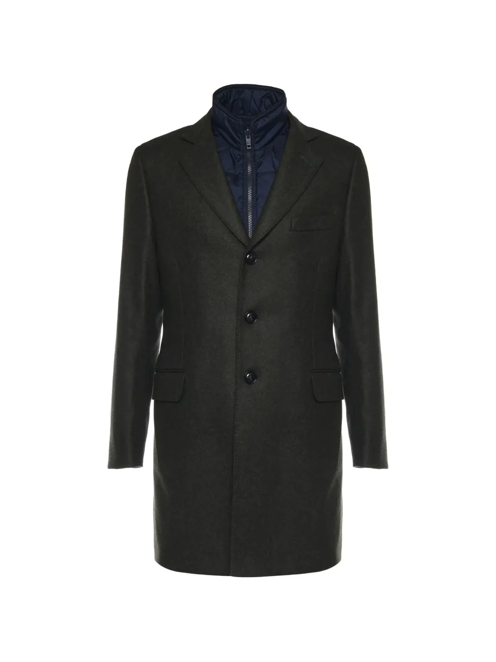 Жилет и пальто с прорезью для платка (набор из двух предметов) Fay, зеленый
Жилет и пальто с прорезью для платка (набор из двух предметов) Fay, зеленый