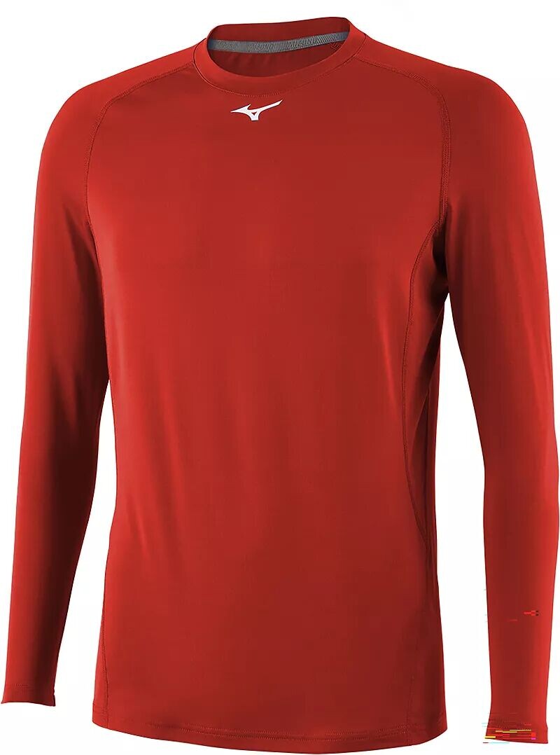 Мужской компрессионный топ Mizuno с длинными рукавами, красный
Мужской компрессионный топ Mizuno с длинными рукавами, красный