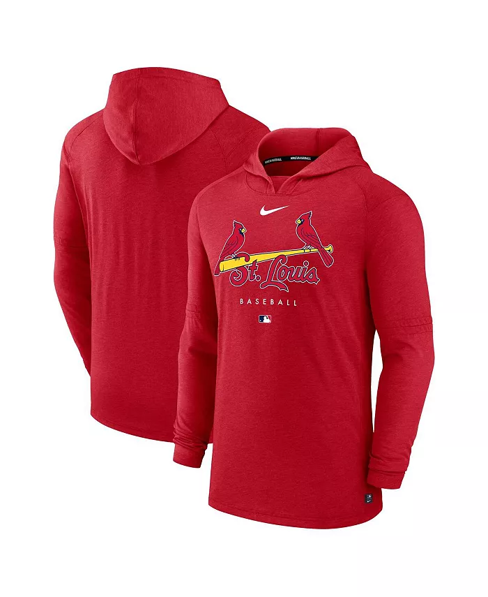 Мужская худи из трикотажа с эффектом хизера красного цвета St. Louis Cardinals Authentic Collection Early Work Performance Nike
Мужская худи из трикотажа с эффектом хизера красного цвета St. Louis Cardinals Authentic Collection Early Work Performance Nike