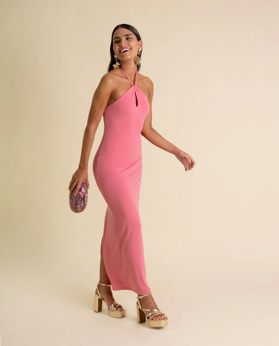 Миди-платье с каплевидным вырезом The-Are, фуксия
Миди-платье с каплевидным вырезом The-Are, фуксия