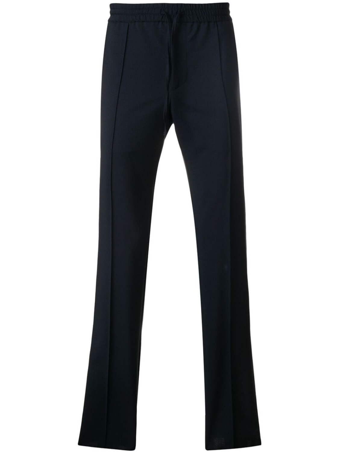 Valentino Garavani брюки с кантом, синий 
Valentino Garavani брюки с кантом, синий