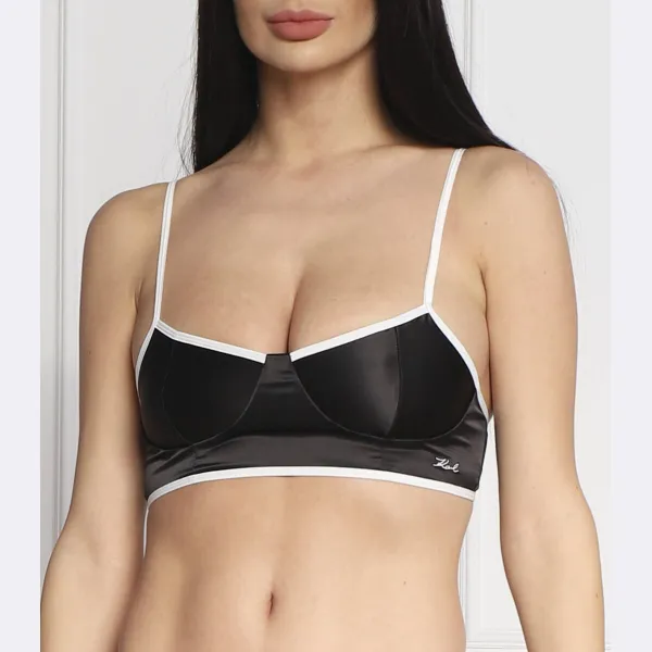 Атласный бюстгальтер Karl Lagerfeld, черный
Атласный бюстгальтер Karl Lagerfeld, черный