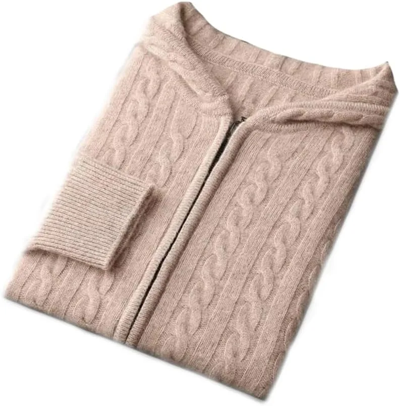 Мужской толстый кардиган с капюшоном на молнии 100% кашемир OWEIEYEU
Мужской толстый кардиган с капюшоном на молнии 100% кашемир OWEIEYEU