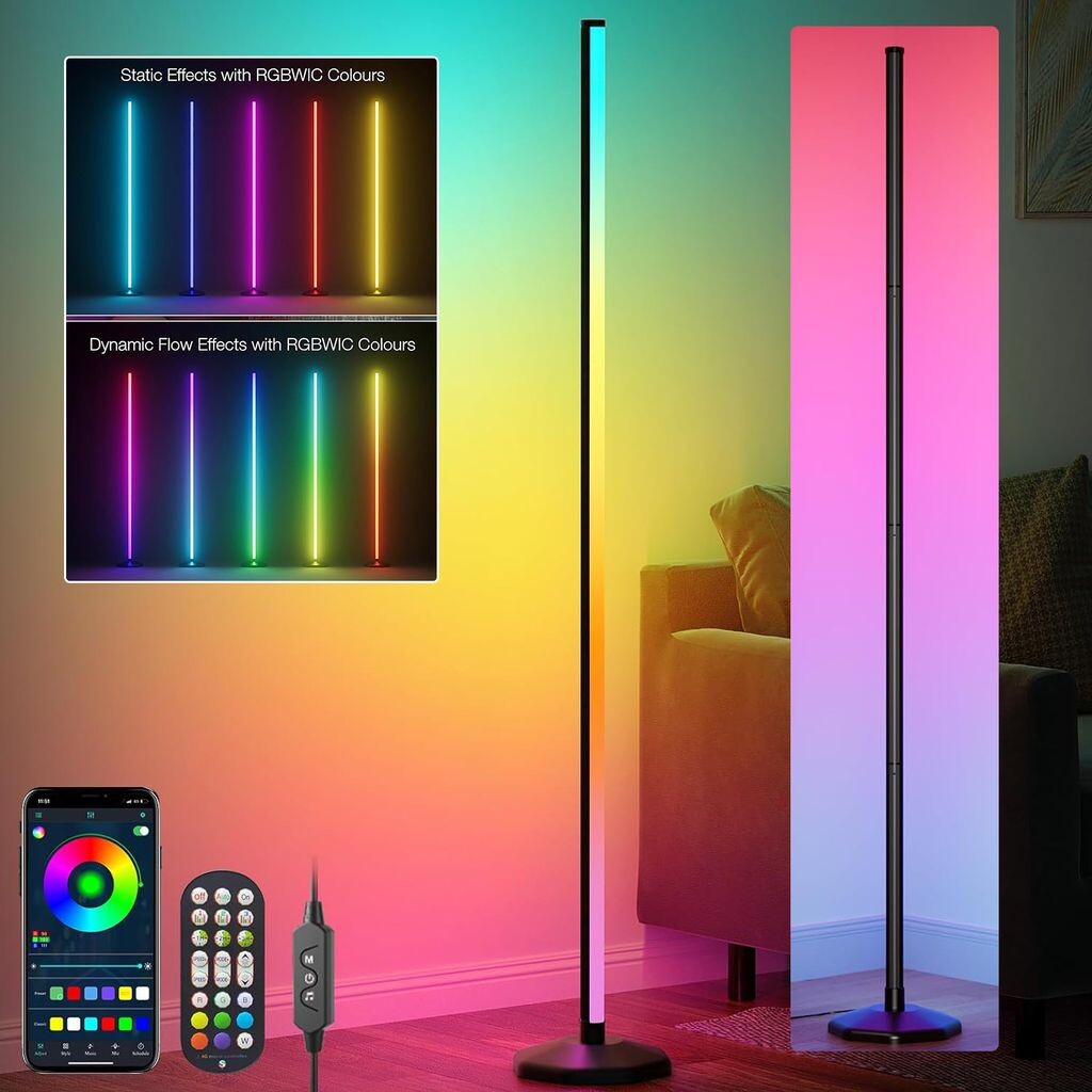10 Вт торшер RGB с регулируемой яркостью, таймер синхронизации музыки, светодиодный торшер, лампа для чтения для спальни, 165 см lapamax
10 Вт торшер RGB с регулируемой яркостью, таймер синхронизации музыки, светодиодный торшер, лампа для чтения для спальни, 165 см lapamax