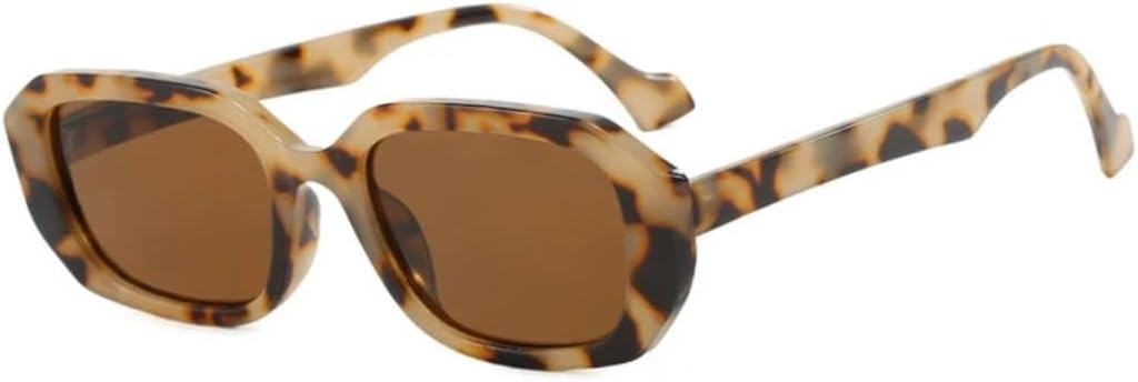 Солнцезащитные очки с защитой UV400 | Линзы конфетного цвета, маленькая оправа | Для женщин и мужчин, для занятий спортом на открытом воздухе и вождения DSVIGF, Flower Brown
Солнцезащитные очки с защитой UV400 | Линзы конфетного цвета, маленькая оправа | Для женщин и мужчин, для занятий спортом на открытом воздухе и вождения DSVIGF, Flower Brown