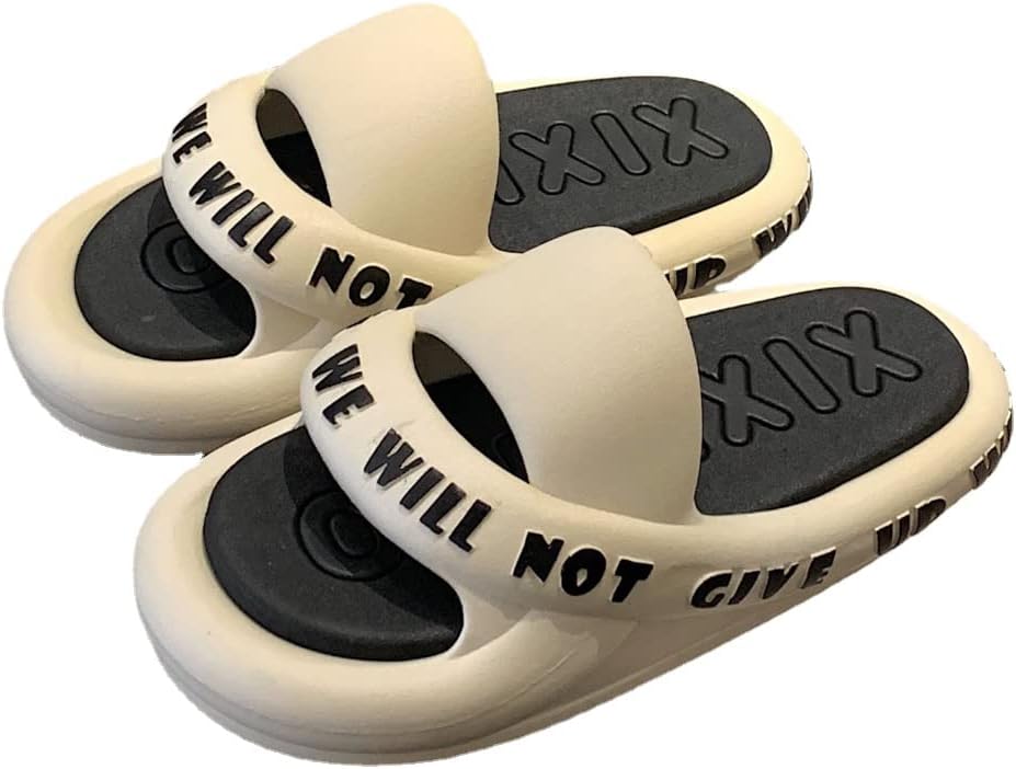 Сандалии-шлепанцы унисекс для женщин и мужчин, летние тапочки для дома и улицы, тапочки для душа с толстой подошвой Ceinom, бежевый
Сандалии-шлепанцы унисекс для женщин и мужчин, летние тапочки для дома и улицы, тапочки для душа с толстой подошвой Ceinom, бежевый