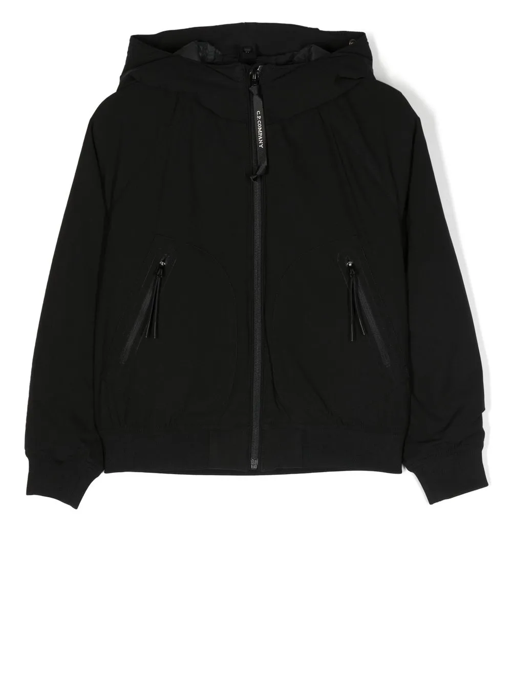 Пуховик Pro-Tek с линзами на капюшоне C.P. Company Kids, черный
Пуховик Pro-Tek с линзами на капюшоне C.P. Company Kids, черный