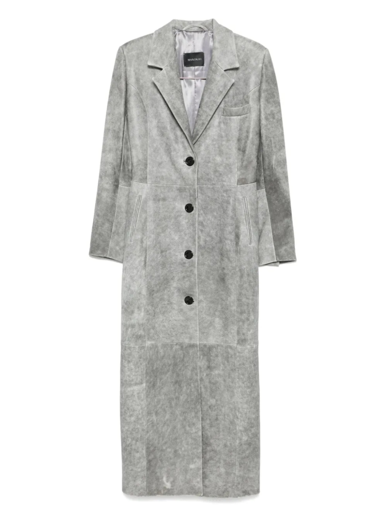 Кожаное пальто Manokhi, серый
Кожаное пальто Manokhi, серый