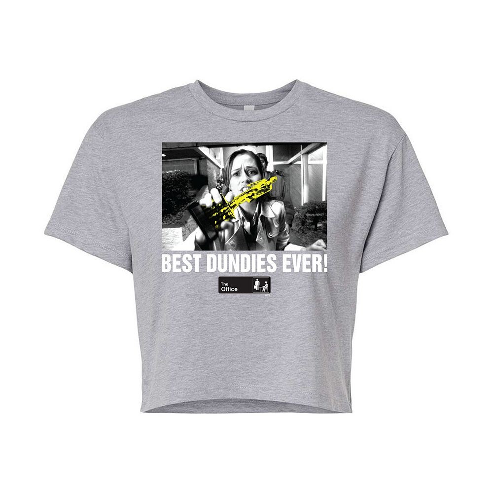 Укороченная футболка The Office Dundies для юниоров Licensed Character, серый
Укороченная футболка The Office Dundies для юниоров Licensed Character, серый