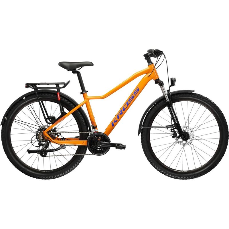 Горный велосипед Kross Lea 2.0 EQ, оранжевый/тёмно-синий 
Горный велосипед Kross Lea 2.0 EQ, оранжевый/тёмно-синий