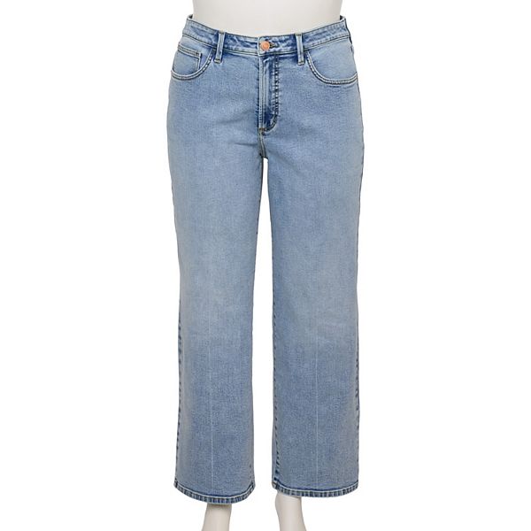 Джинсы Plus size super high rise true straight Lc Lauren Conrad, Light Wash
Джинсы Plus size super high rise true straight Lc Lauren Conrad, Light Wash