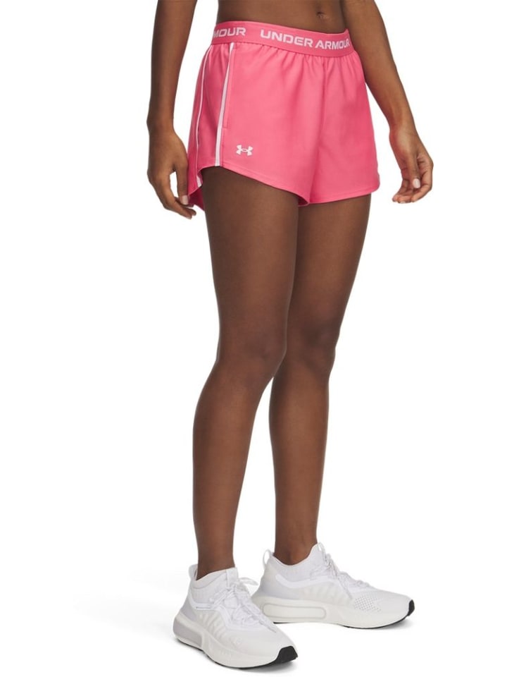 Спортивные шорты "Tech Play Up Shorts" розового цвета Under Armour
Спортивные шорты "Tech Play Up Shorts" розового цвета Under Armour