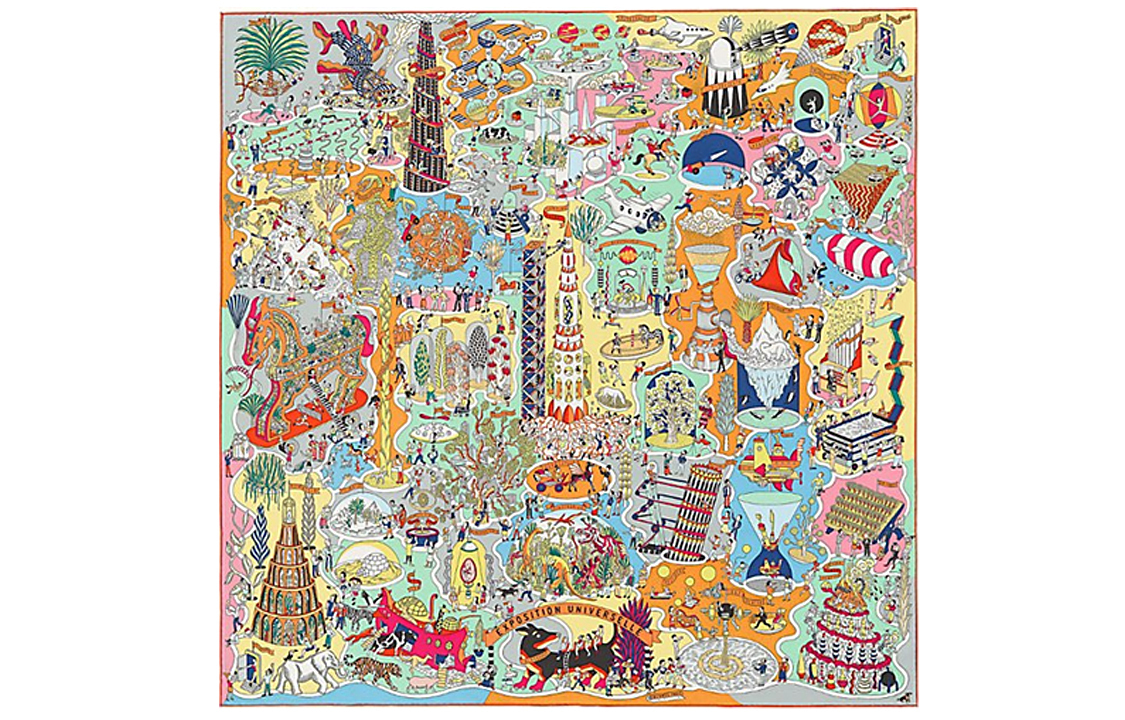 HERMES Шелковый шарф Unisex Multicolor
HERMES Шелковый шарф Unisex Multicolor