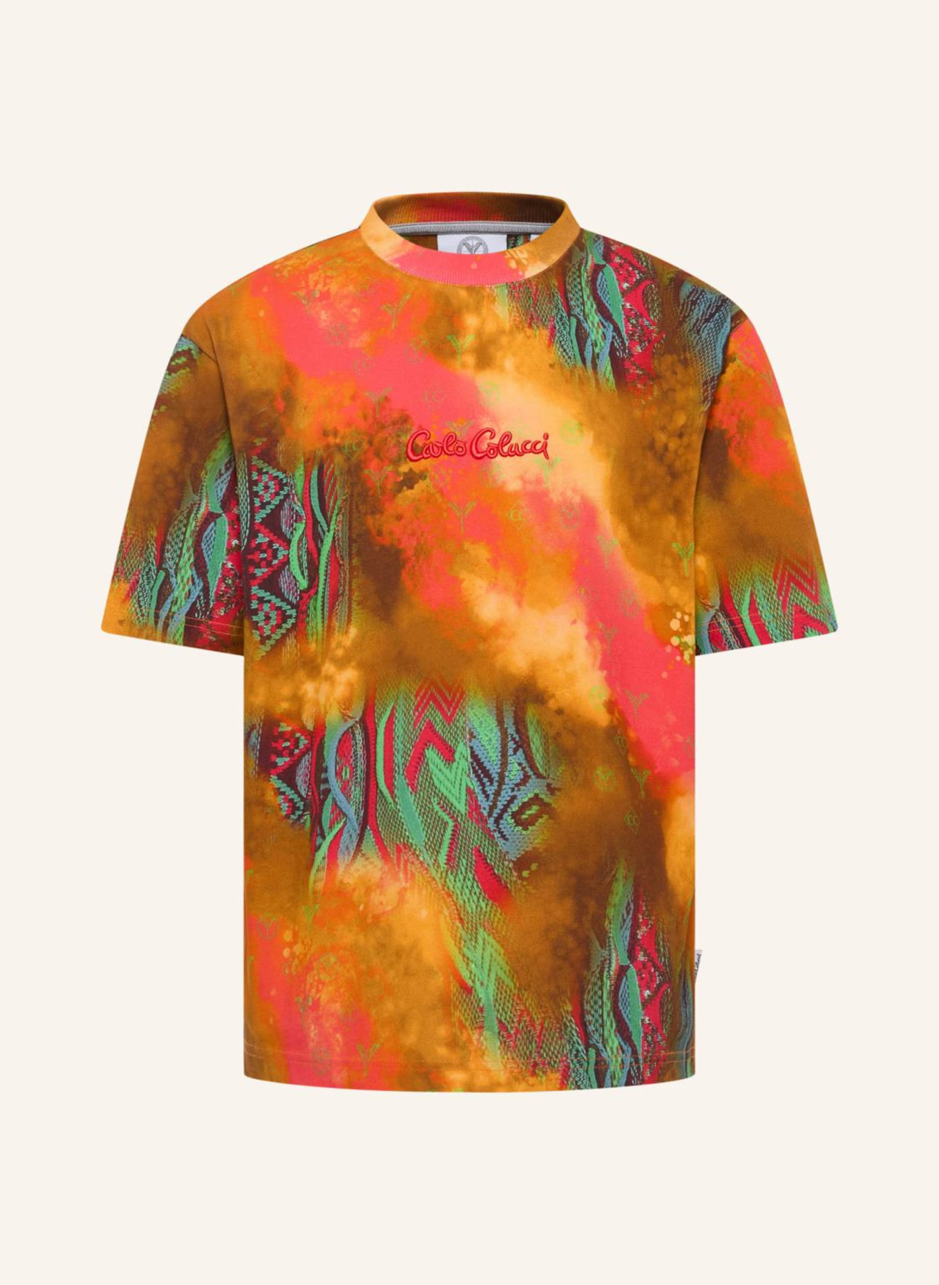 Футболка оверсайз - трикотаж с напылением d'inezo Carlo Colucci, оранжевый
Футболка оверсайз - трикотаж с напылением d'inezo Carlo Colucci, оранжевый