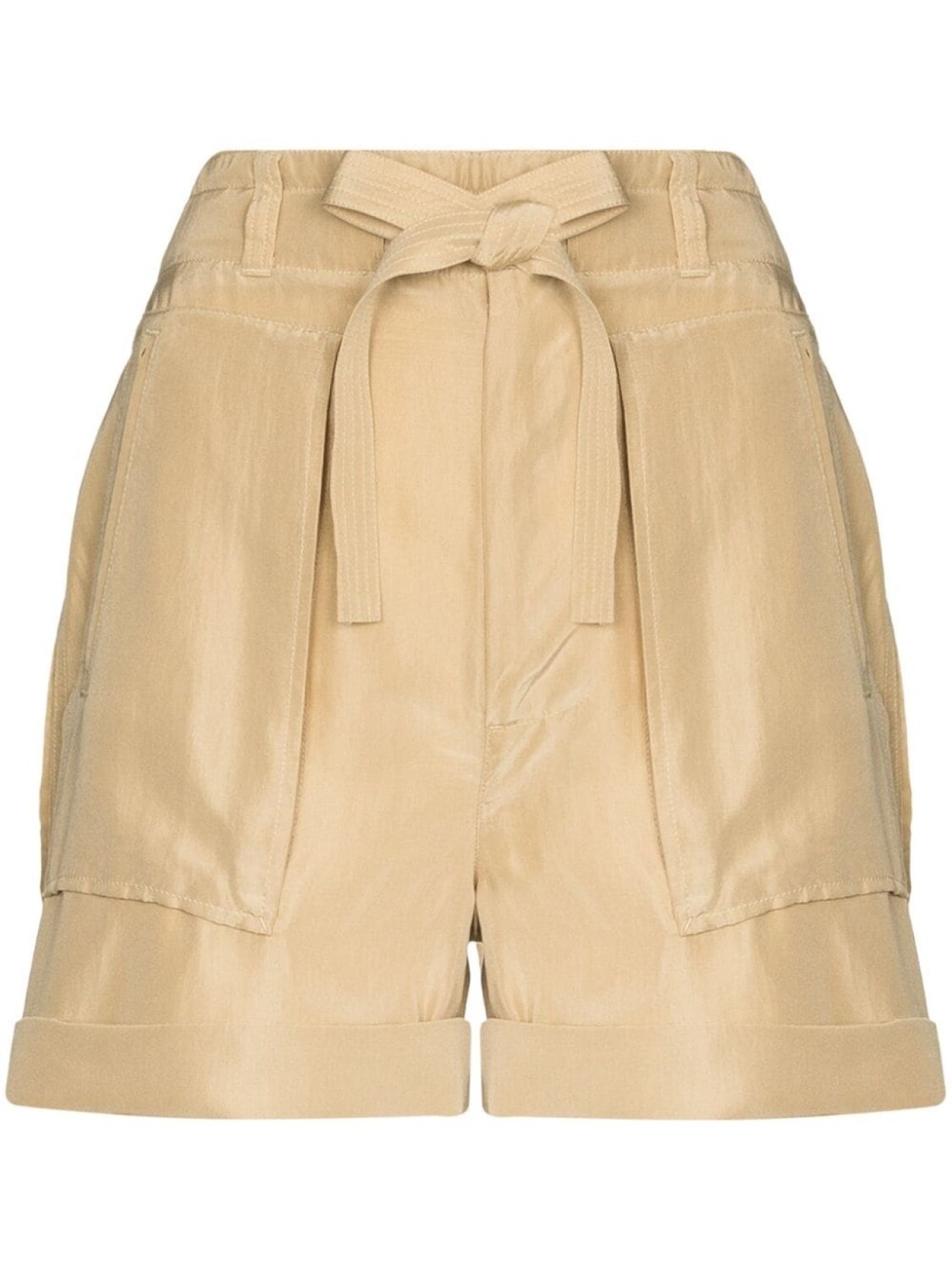 Polo Ralph Lauren шелковые шорты с присборенной талией, нейтральный цвет
Polo Ralph Lauren шелковые шорты с присборенной талией, нейтральный цвет