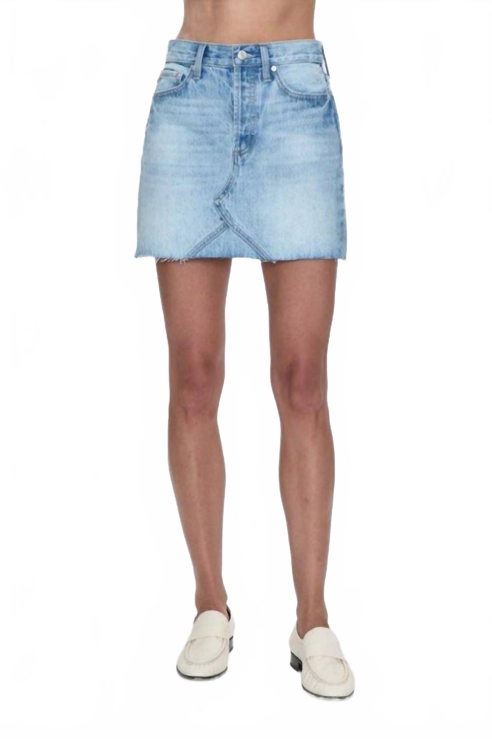 Юбка-мини Kat Denim в стиле academia PISTOLA, Academia 
Юбка-мини Kat Denim в стиле academia PISTOLA, Academia