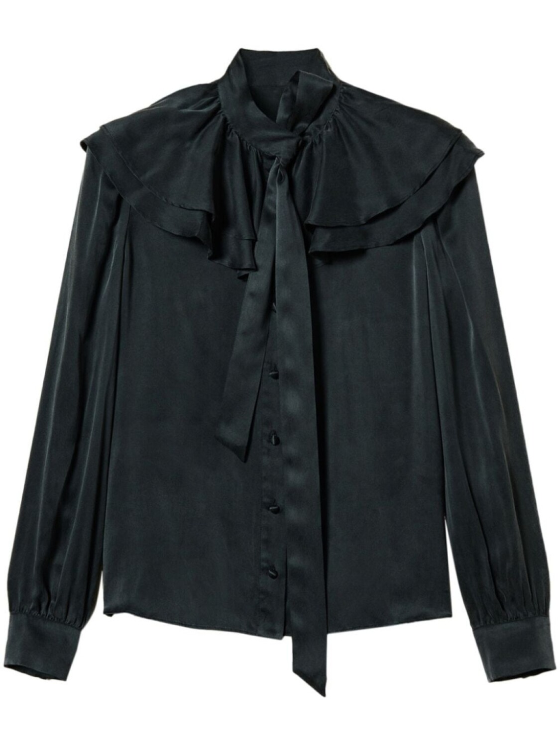 Шелковая рубашка TWINSET, серый
Шелковая рубашка TWINSET, серый