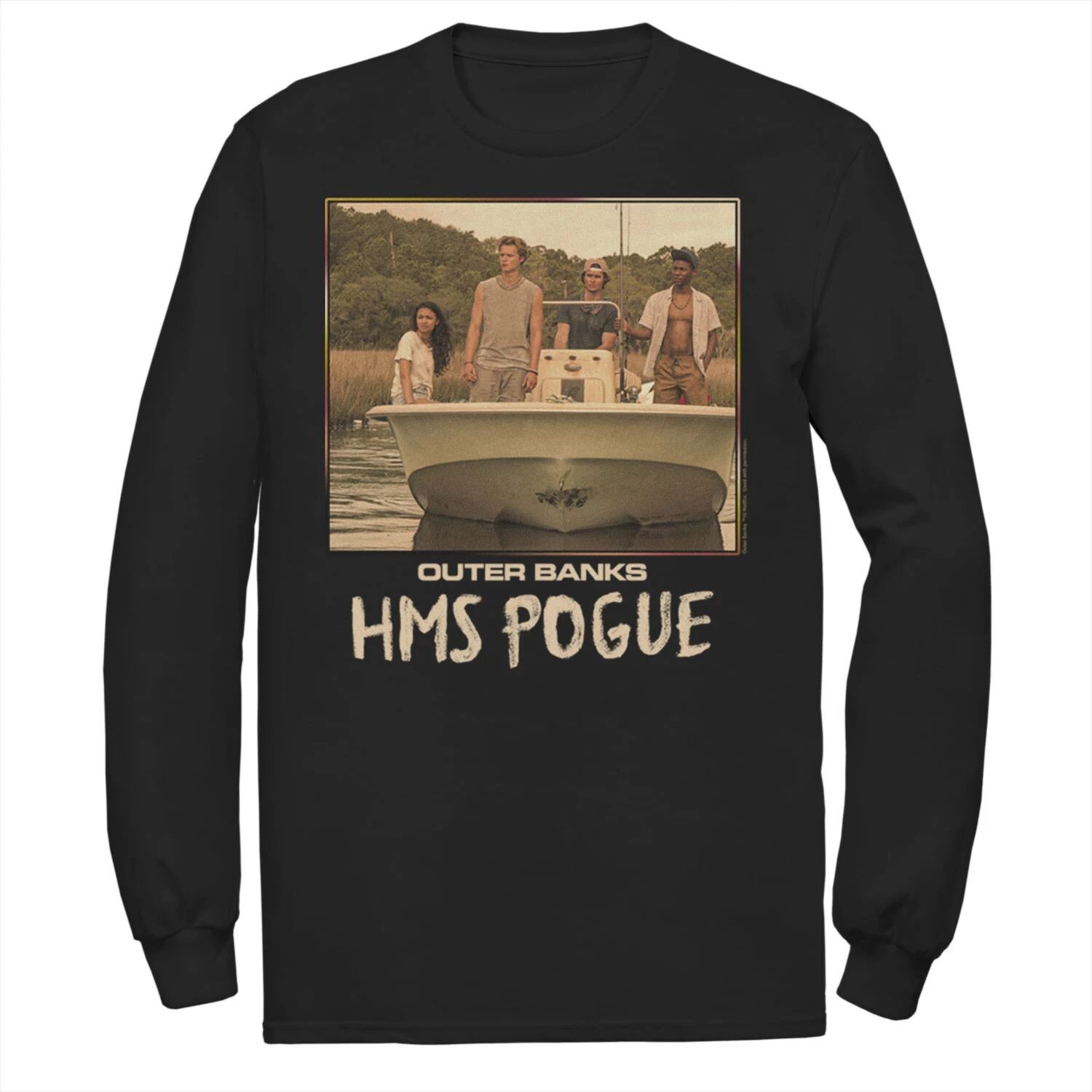 Мужская футболка Outer Banks HMS Pogue Licensed Character
Мужская футболка Outer Banks HMS Pogue Licensed Character