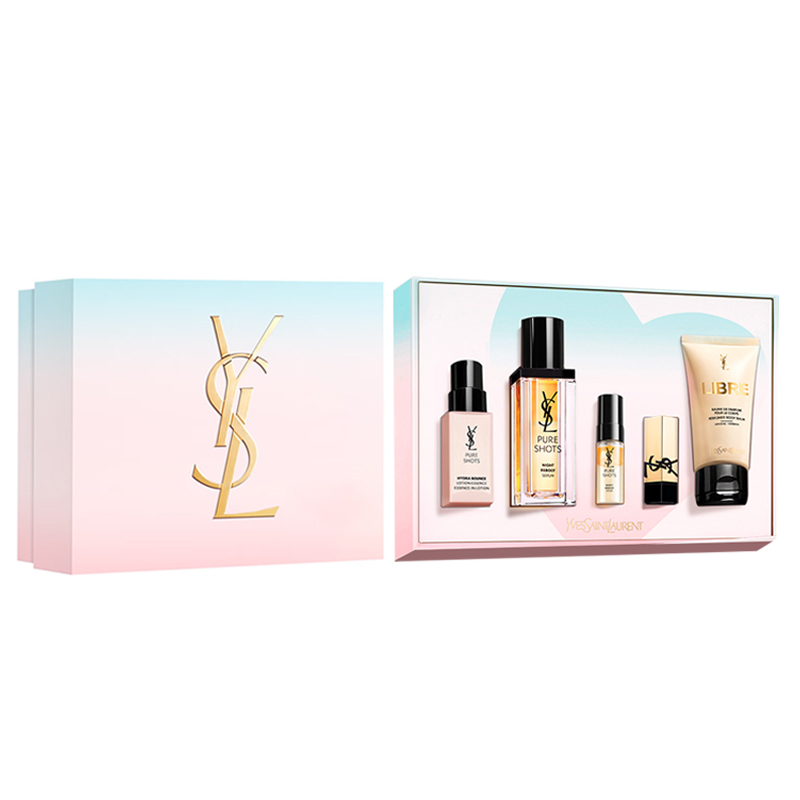 Набор для ухода за кожей twilight dawn queen of the night с сыворотками, увлажняющий и восстанавливающий, 2 сыворотки, набор из пяти предметов SAINT LAURENT
Набор для ухода за кожей twilight dawn queen of the night с сыворотками, увлажняющий и восстанавливающий, 2 сыворотки, набор из пяти предметов SAINT LAURENT