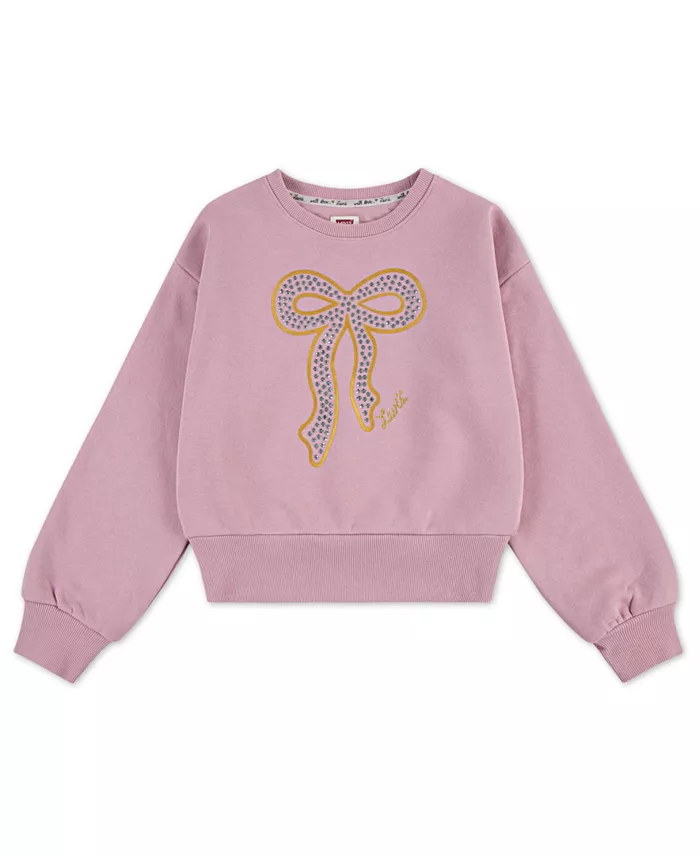 Девушки S-XL Свитер с ребристым воротником и длинными рукавами для встреч Levi'S, розовый
Девушки S-XL Свитер с ребристым воротником и длинными рукавами для встреч Levi'S, розовый