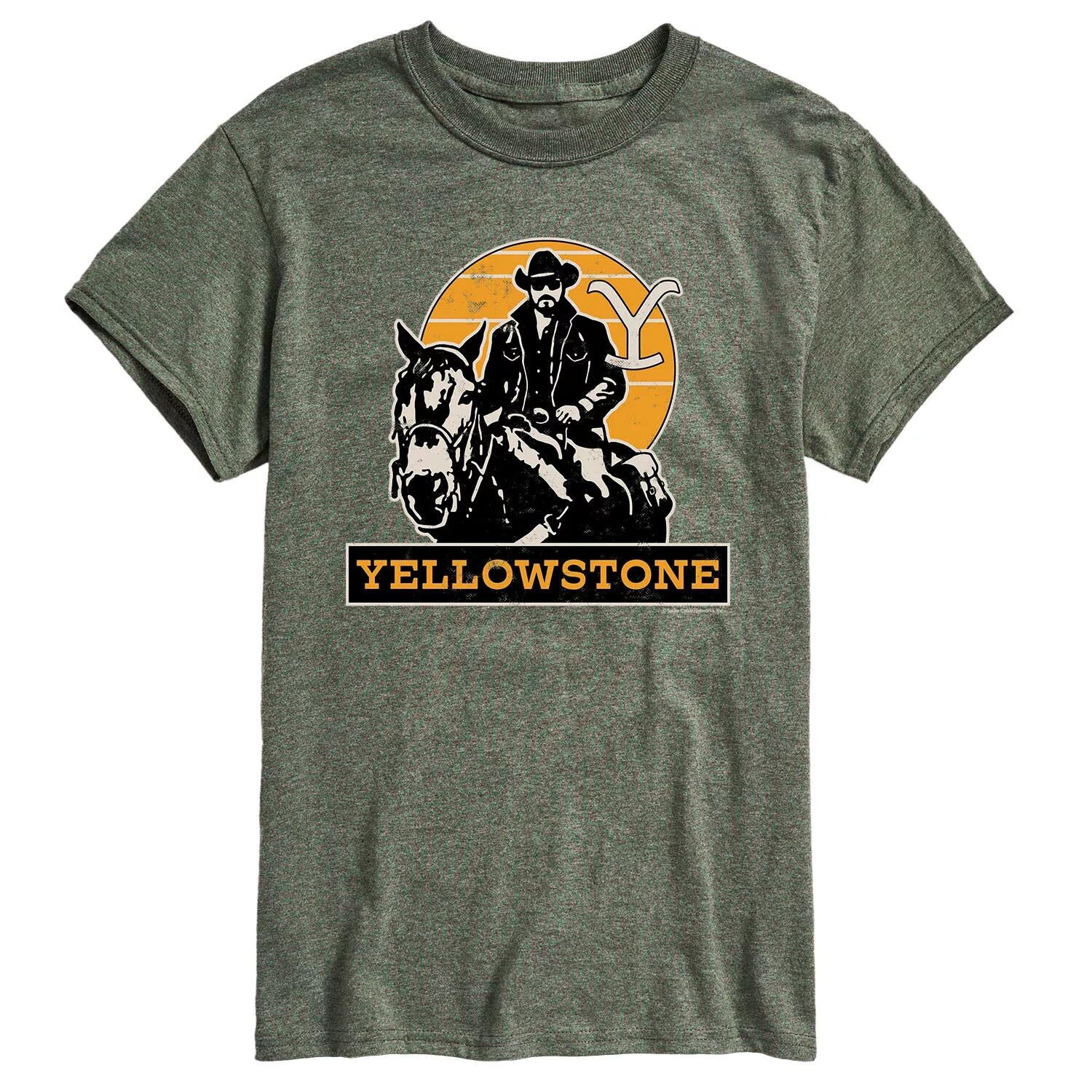 Мужская футболка для верховой езды Yellowstone RIP Licensed Character
Мужская футболка для верховой езды Yellowstone RIP Licensed Character