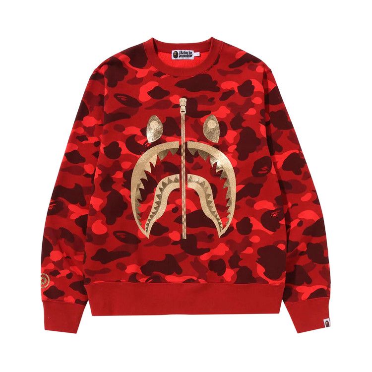 Свитер BAPE Color Camo Shark Crewneck, Red
Свитер BAPE Color Camo Shark Crewneck, Red