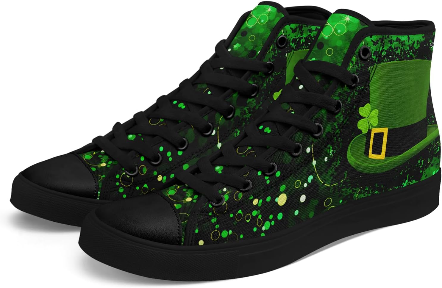 Высокие кеды из зеленого холщового материала AWSOLE для женщин и мужчин, кроссовки для ирландского фестиваля, удачные праздничные подарочные спортивные повседневные туфли
Высокие кеды из зеленого холщового материала AWSOLE для женщин и мужчин, кроссовки для ирландского фестиваля, удачные праздничные подарочные спортивные повседневные туфли