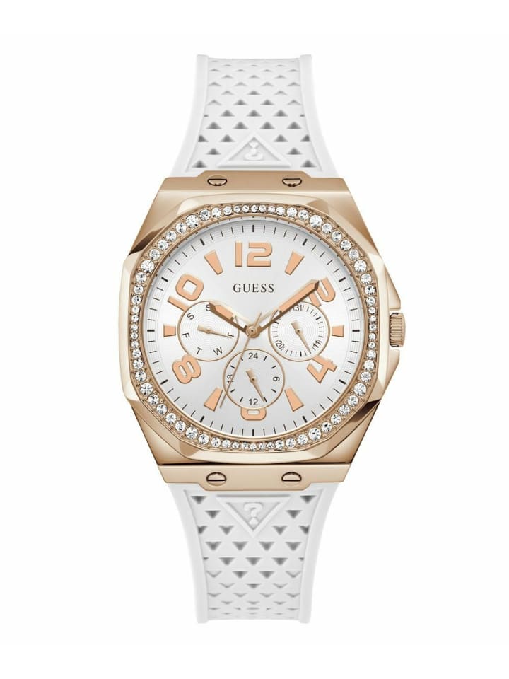 Guess Аналоговые женские часы белого цвета
Guess Аналоговые женские часы белого цвета