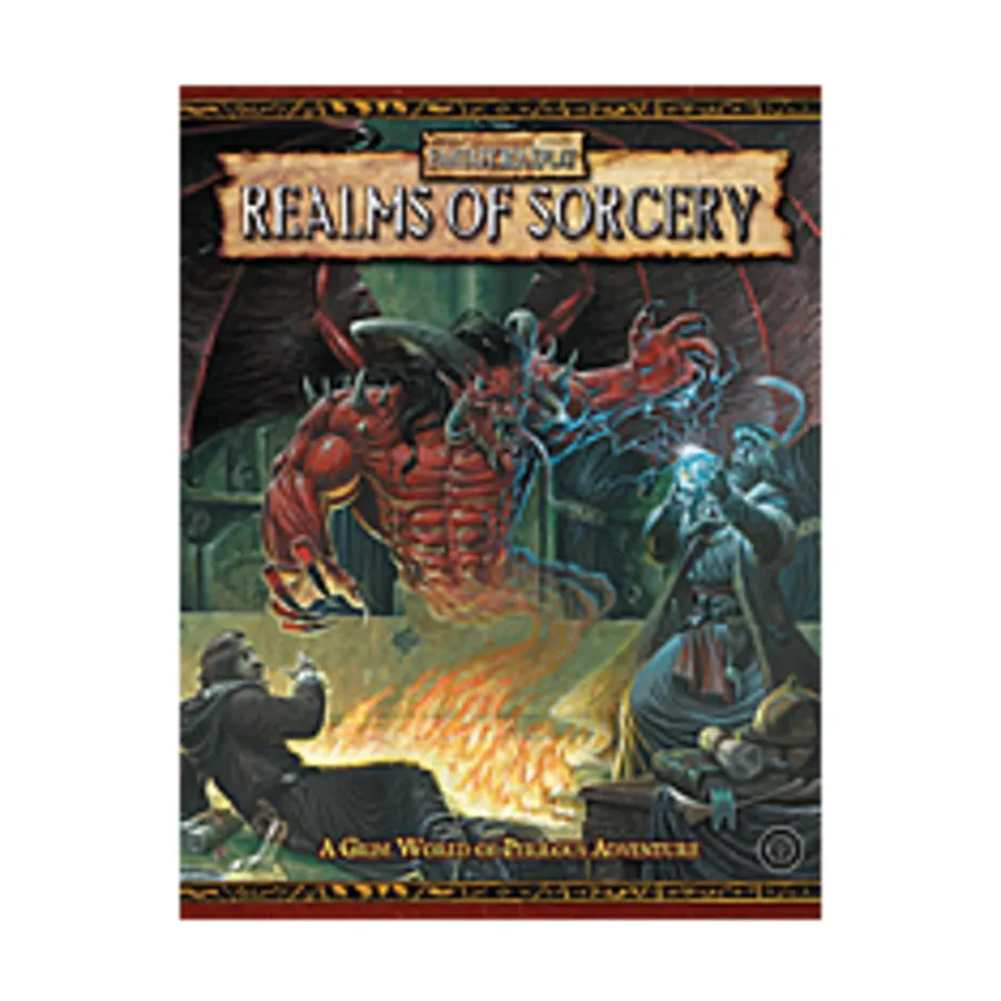 Realms of Sorcery, Warhammer Fantasy Roleplay (2nd Edition) (Black Industries), твердый переплет
Realms of Sorcery, Warhammer Fantasy Roleplay (2nd Edition) (Black Industries), твердый переплет