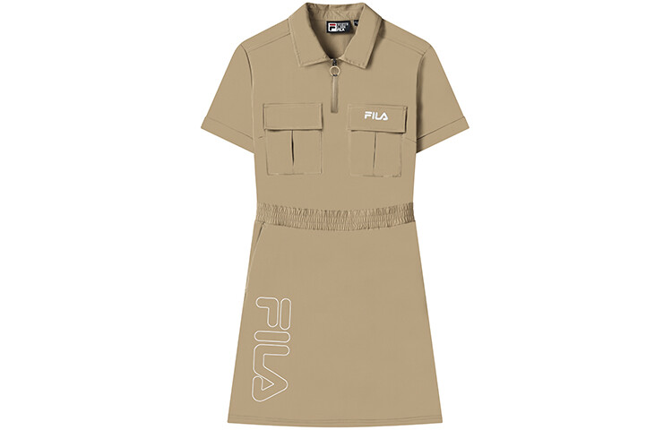 X Magic Stick Joint Series Короткое платье с рукавами Женское Kakhaki Fila
X Magic Stick Joint Series Короткое платье с рукавами Женское Kakhaki Fila