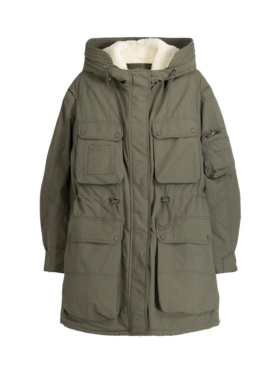 Парка Bershka Between-Seasons Parka, хаки
Парка Bershka Between-Seasons Parka, хаки