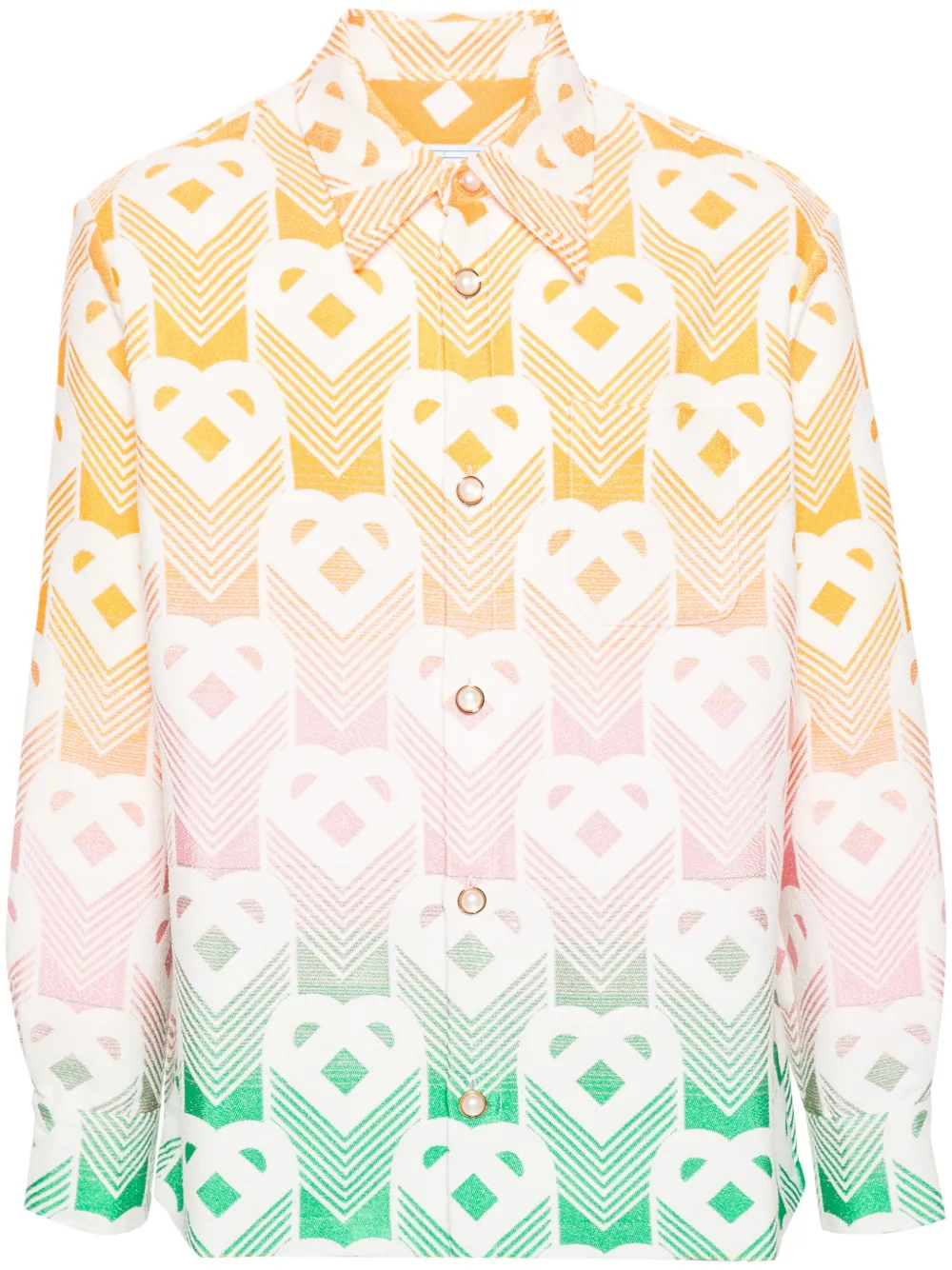 Махровая куртка-рубашка CASABLANCA, желтый 
Махровая куртка-рубашка CASABLANCA, желтый