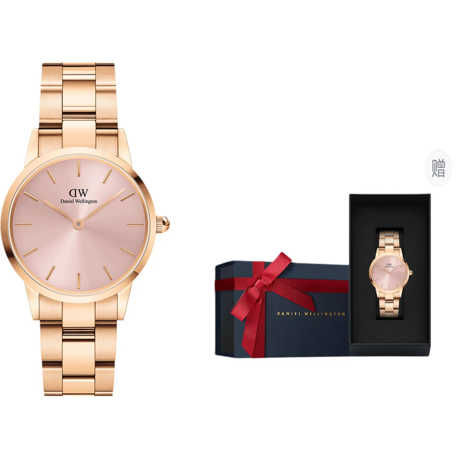 DW/DanielWellington Часы Daniel Wellington ICONIC Collection Wrist Watch Quartz Movement Pink Watch Dial Women's, Classic Premium Blue Box
DW/DanielWellington Часы Daniel Wellington ICONIC Collection Wrist Watch Quartz Movement Pink Watch Dial Women's, Classic Premium Blue Box