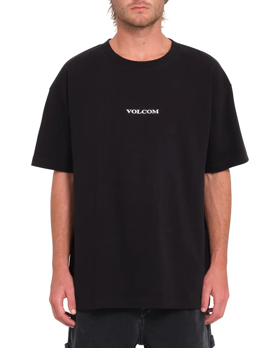 Мужская футболка с короткими рукавами и круглым вырезом Volcom, черный
Мужская футболка с короткими рукавами и круглым вырезом Volcom, черный