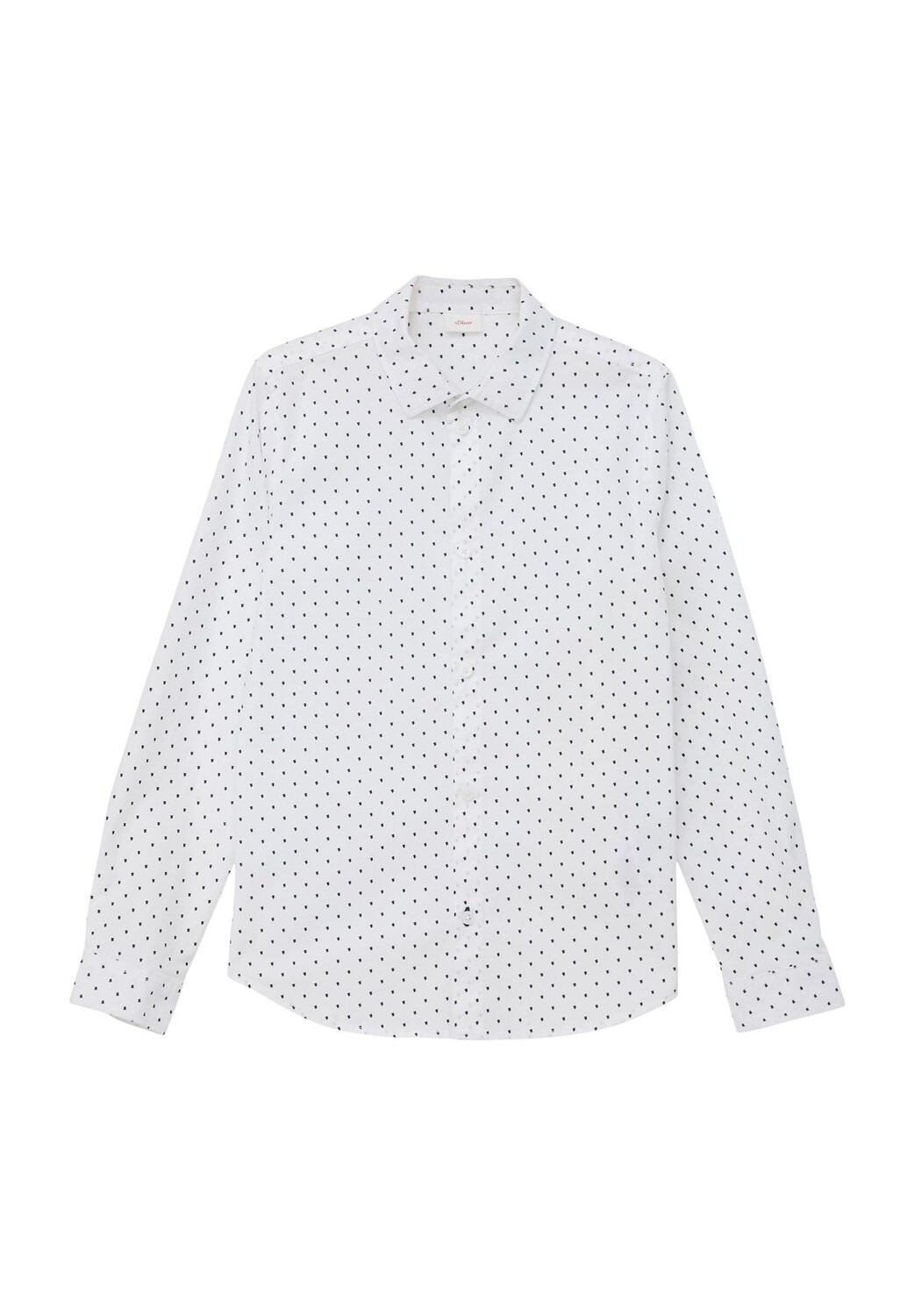 Рубашка, воротник Кент, длинные рукава, детская S.Oliver, цвет 01b0 White
Рубашка, воротник Кент, длинные рукава, детская S.Oliver, цвет 01b0 White