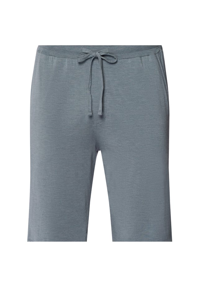 Пижамные шорты повседневные Hanro, цвет ocean melange 
Пижамные шорты повседневные Hanro, цвет ocean melange