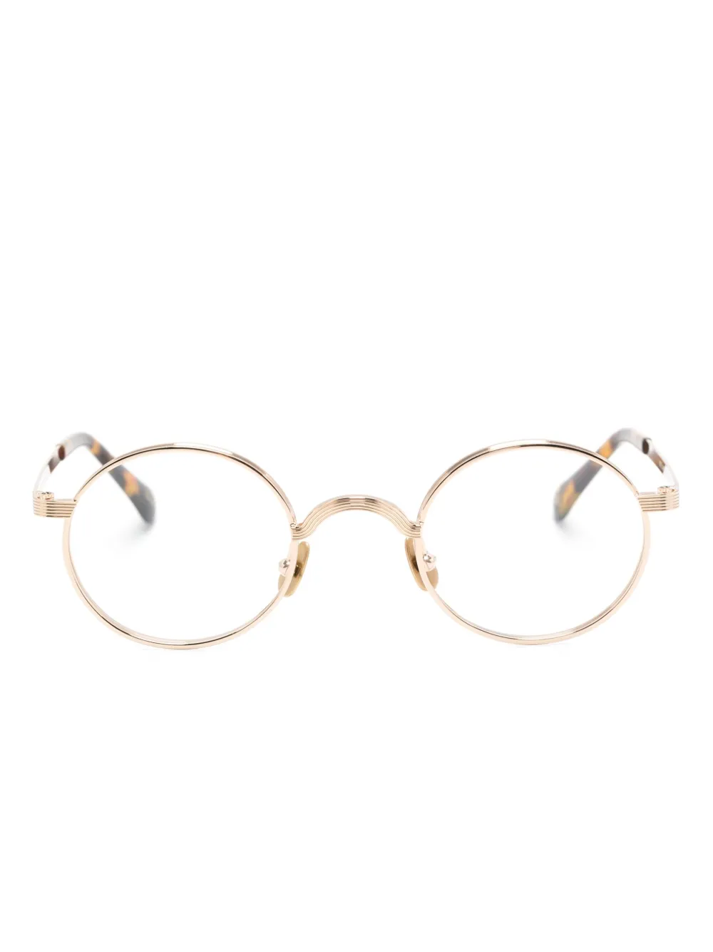 Очки Moyel в круглой оправе Moscot, золотой
Очки Moyel в круглой оправе Moscot, золотой