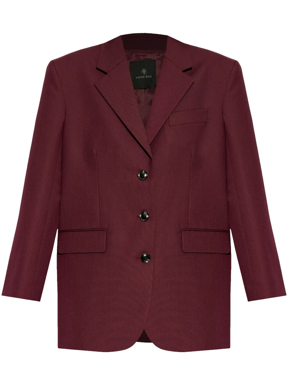 Блейзер с объемными плечами ANINE BING, красный
Блейзер с объемными плечами ANINE BING, красный