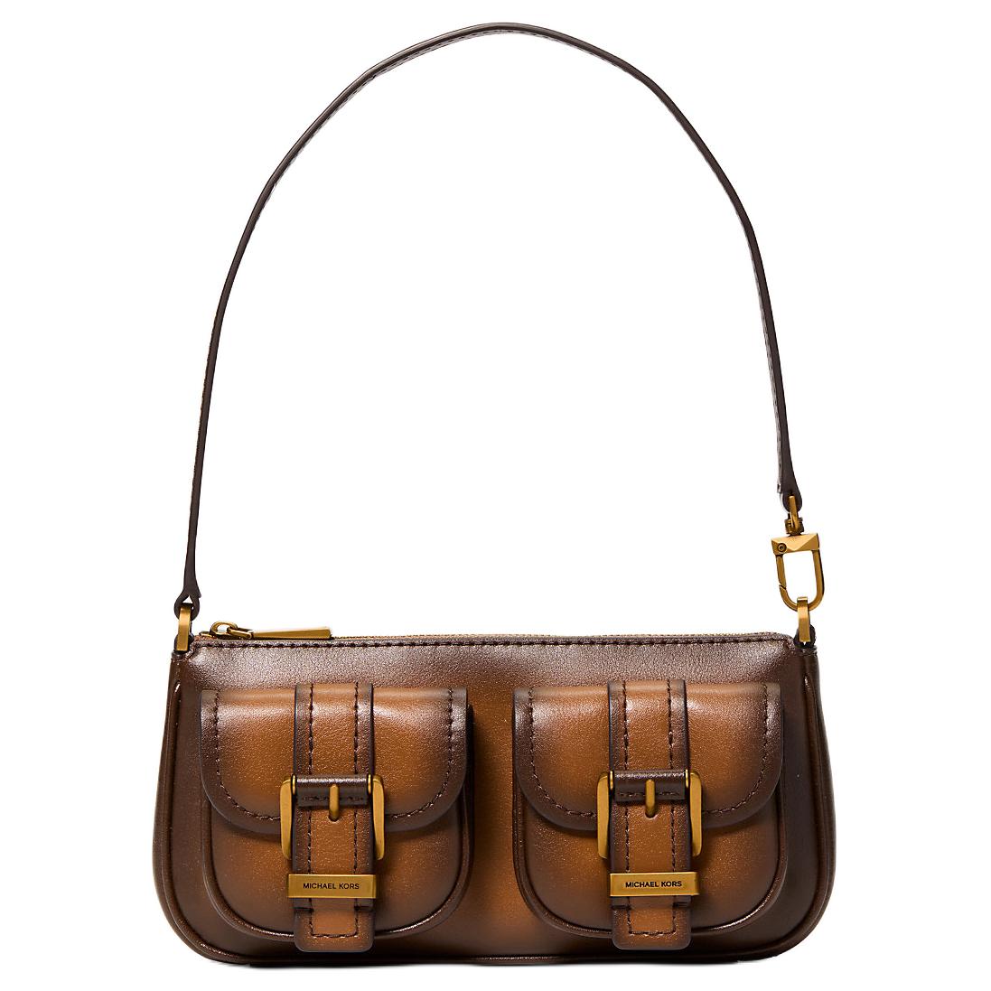 MICHAEL KORS Женская коричневая сумка через плечо из спилка
MICHAEL KORS Женская коричневая сумка через плечо из спилка