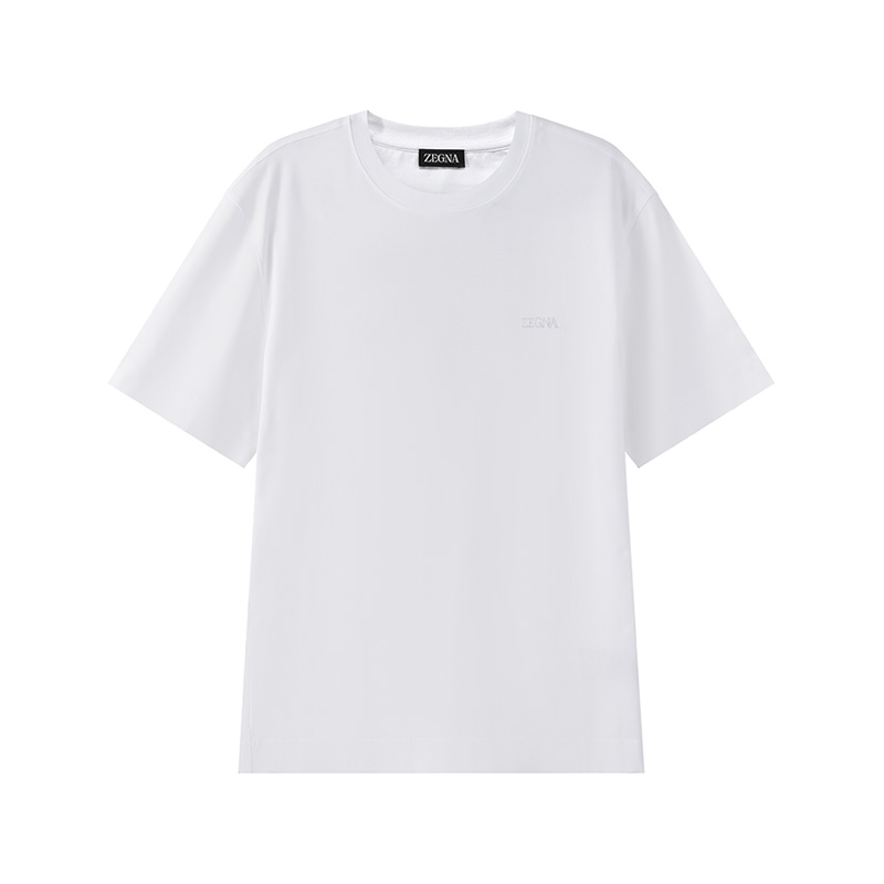 Футболка с вышитым логотипом Zegna Ermenegildo Zegna, белый
Футболка с вышитым логотипом Zegna Ermenegildo Zegna, белый