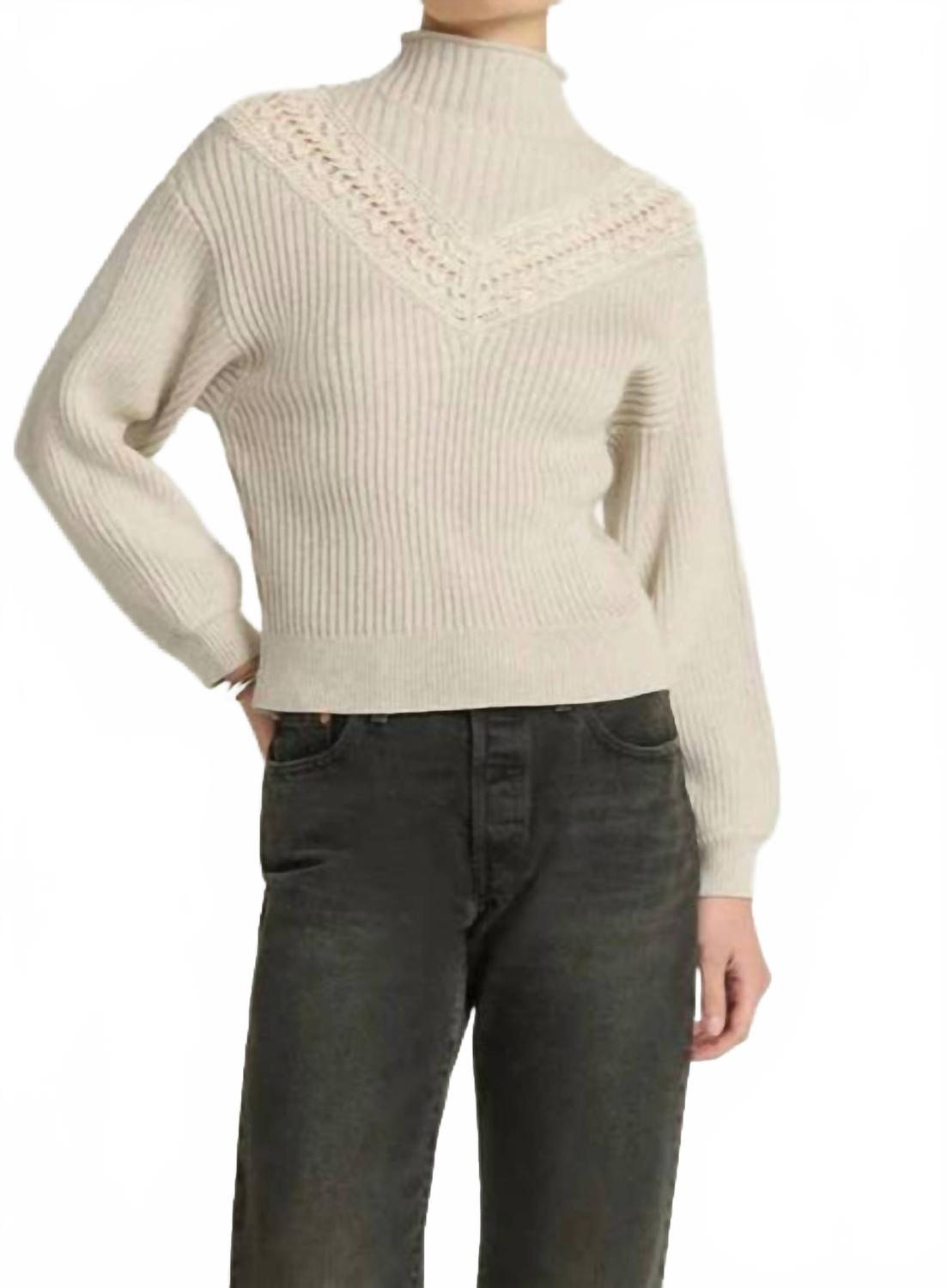 Nation LTD Свитер-пуловер Cassandra, цвет вересково-овсяный
Nation LTD Свитер-пуловер Cassandra, цвет вересково-овсяный