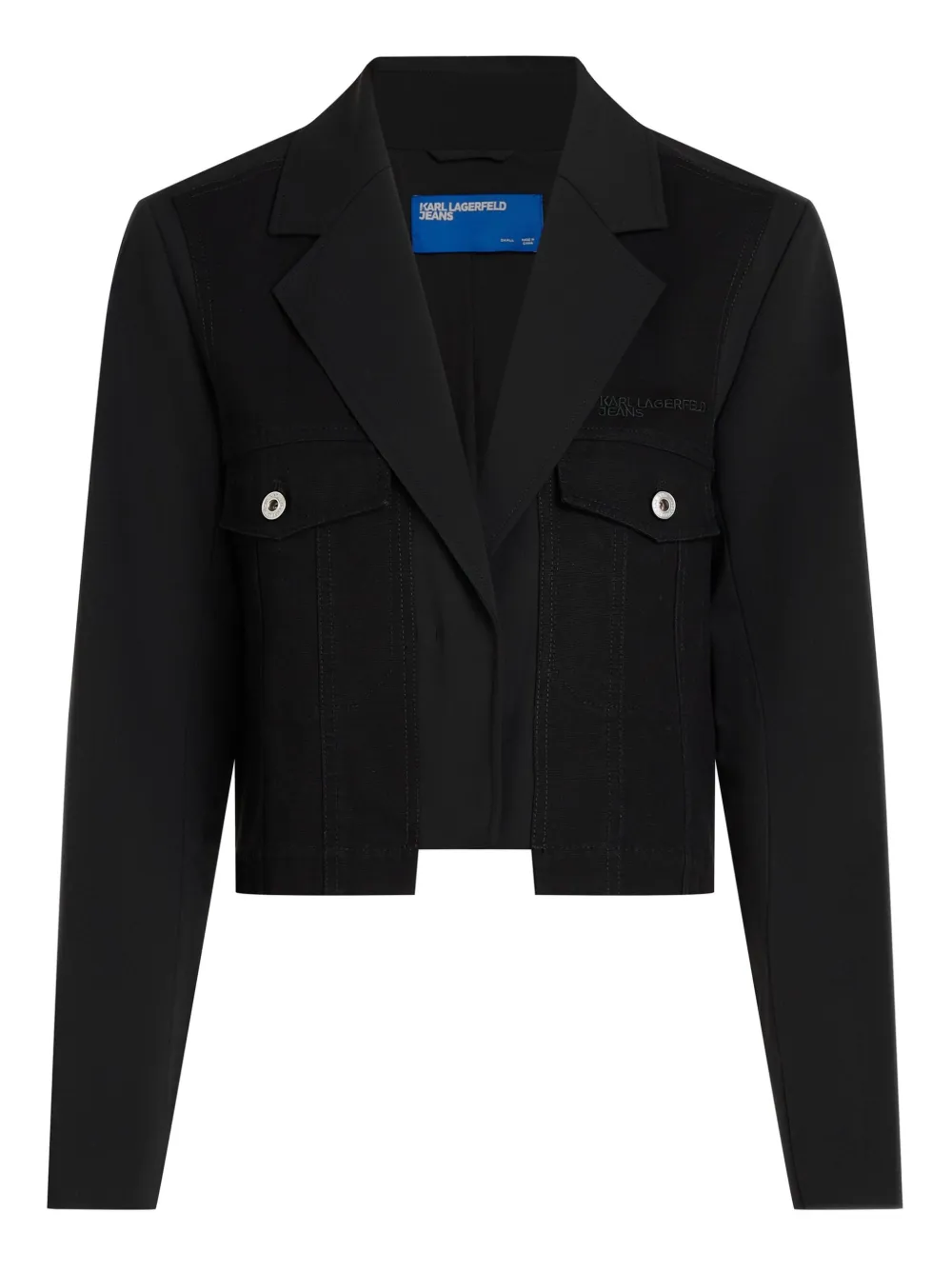 Пиджак с накладными карманами Karl Lagerfeld Jeans, черный
Пиджак с накладными карманами Karl Lagerfeld Jeans, черный