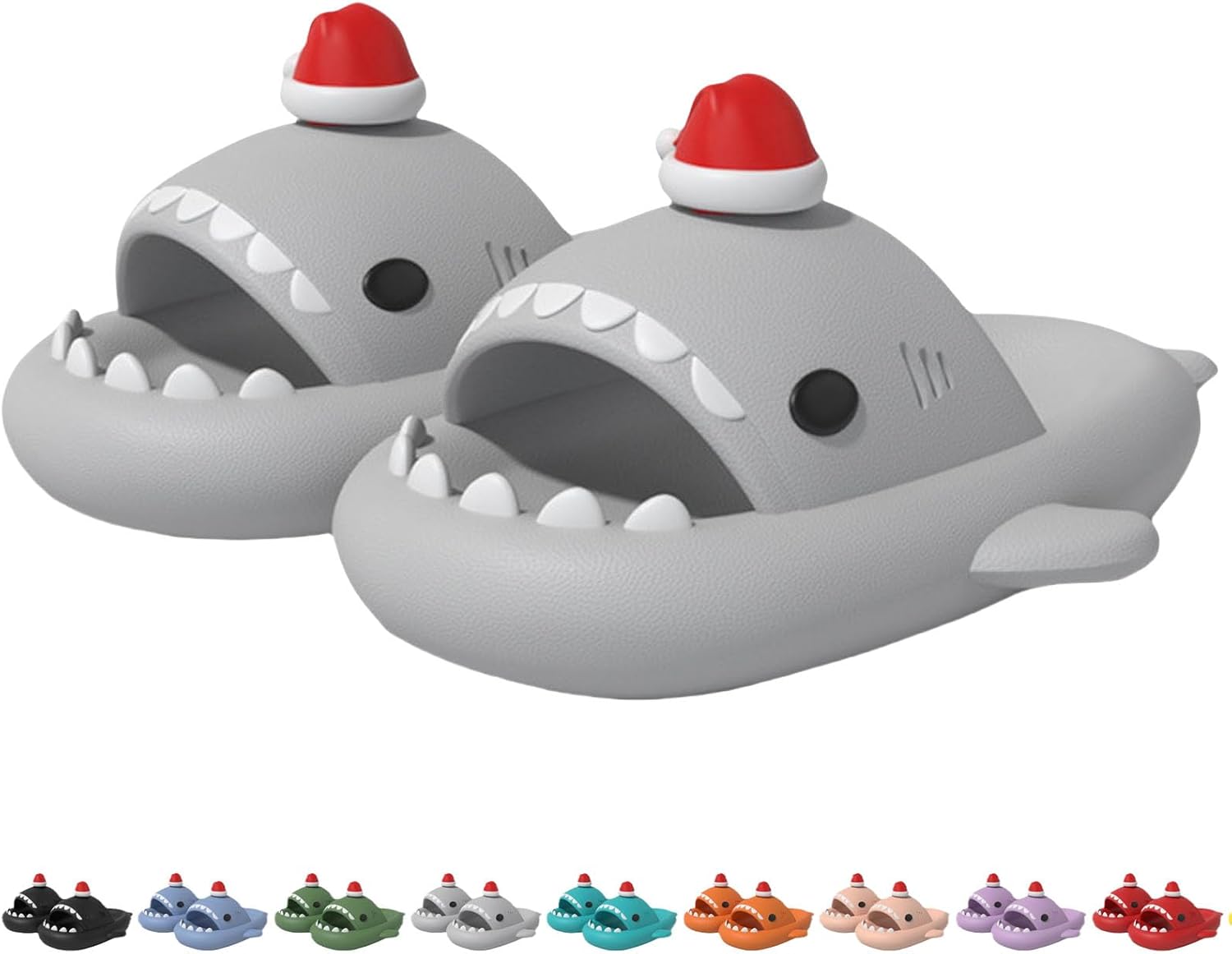 Унисекс тапочки «Акула Облако», противоскользящие, быстросохнущие пляжные и душевые сандалии, рождественская обувь для пар Generic, серый
Унисекс тапочки «Акула Облако», противоскользящие, быстросохнущие пляжные и душевые сандалии, рождественская обувь для пар Generic, серый