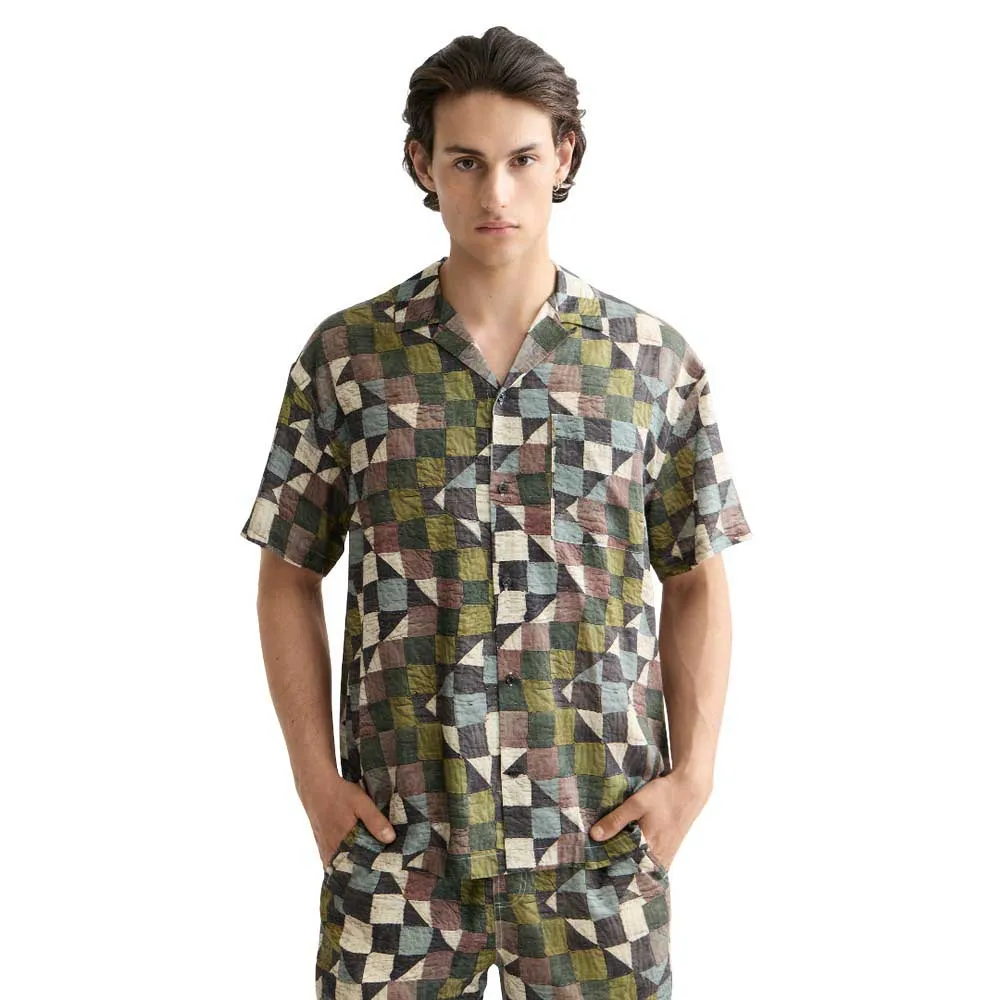 Рубашка с коротким рукавом Scotch & Soda Printed Tencel, зеленый
Рубашка с коротким рукавом Scotch & Soda Printed Tencel, зеленый