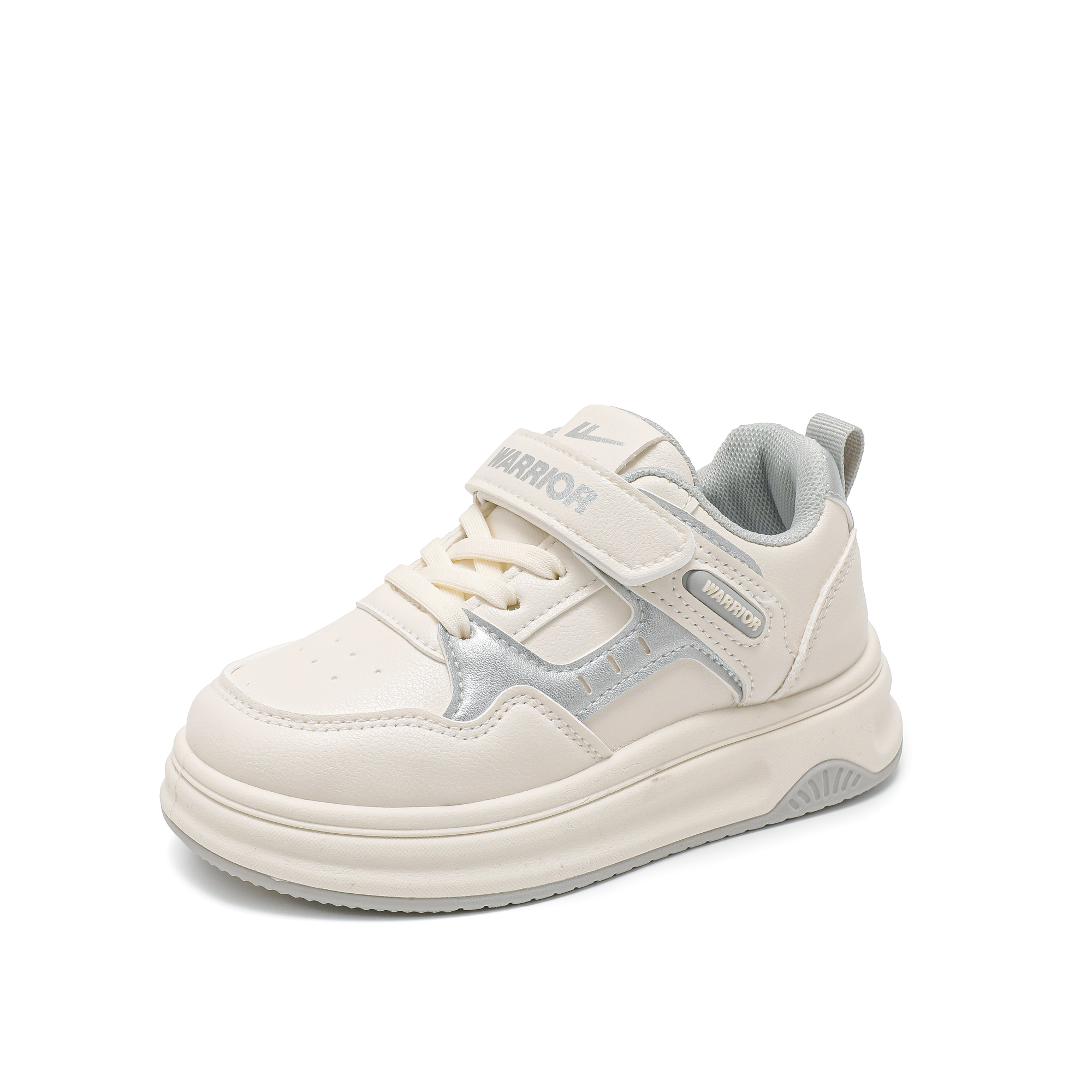 Детские кроссовки для ходьбы. Амортизация, износостойкость. Детская обувь для повседневной жизни. WARRIOR, бежевый/серебряный
Детские кроссовки для ходьбы. Амортизация, износостойкость. Детская обувь для повседневной жизни. WARRIOR, бежевый/серебряный