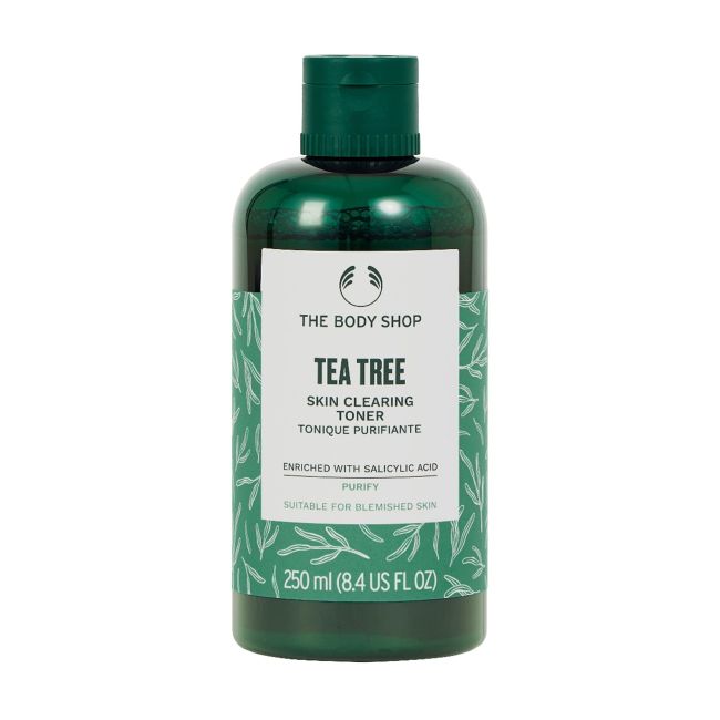Очищающий тоник для лица с экстрактом чайного дерева The Body Shop, 250 мл
Очищающий тоник для лица с экстрактом чайного дерева The Body Shop, 250 мл