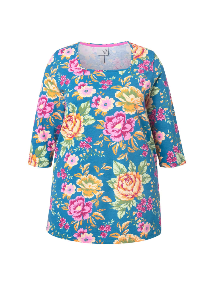 Рубашка королевского синего цвета Ulla Popken
Рубашка королевского синего цвета Ulla Popken